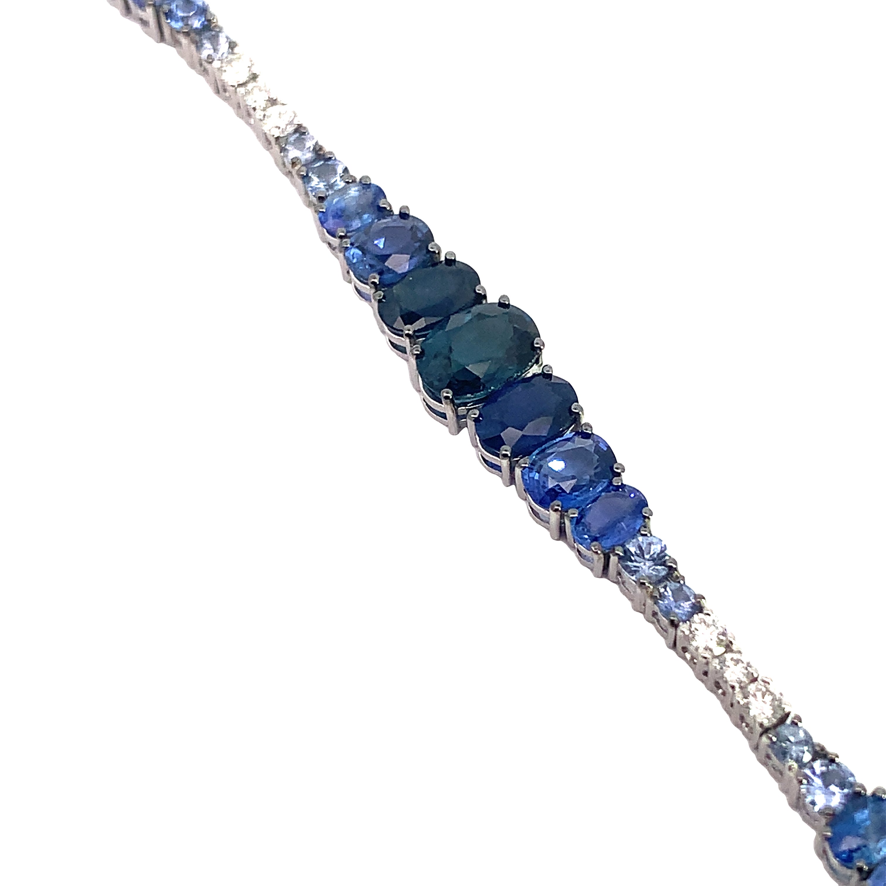 SAPPHIRE AND DIAMOND BRACELET