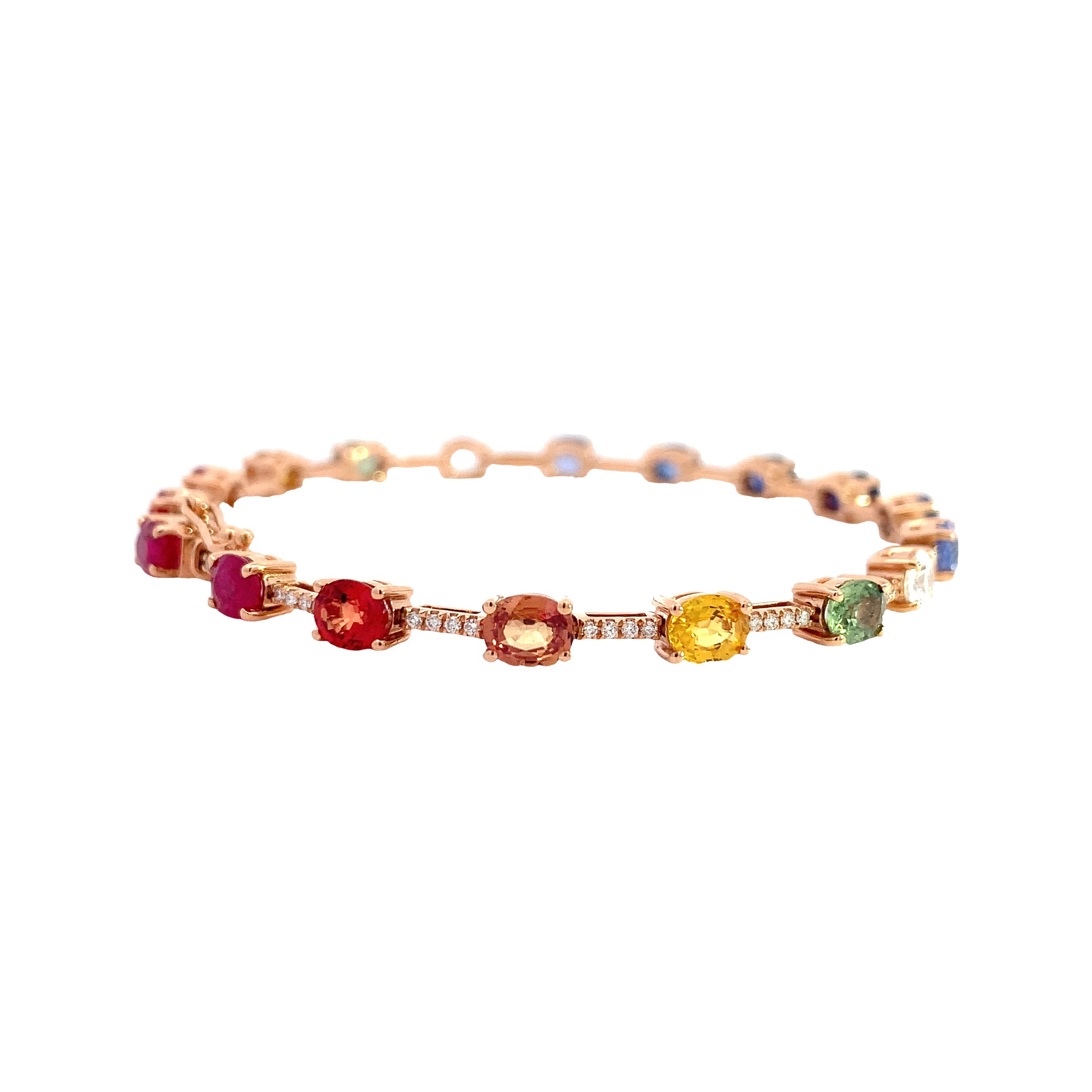 COLORED STONE BRACELET