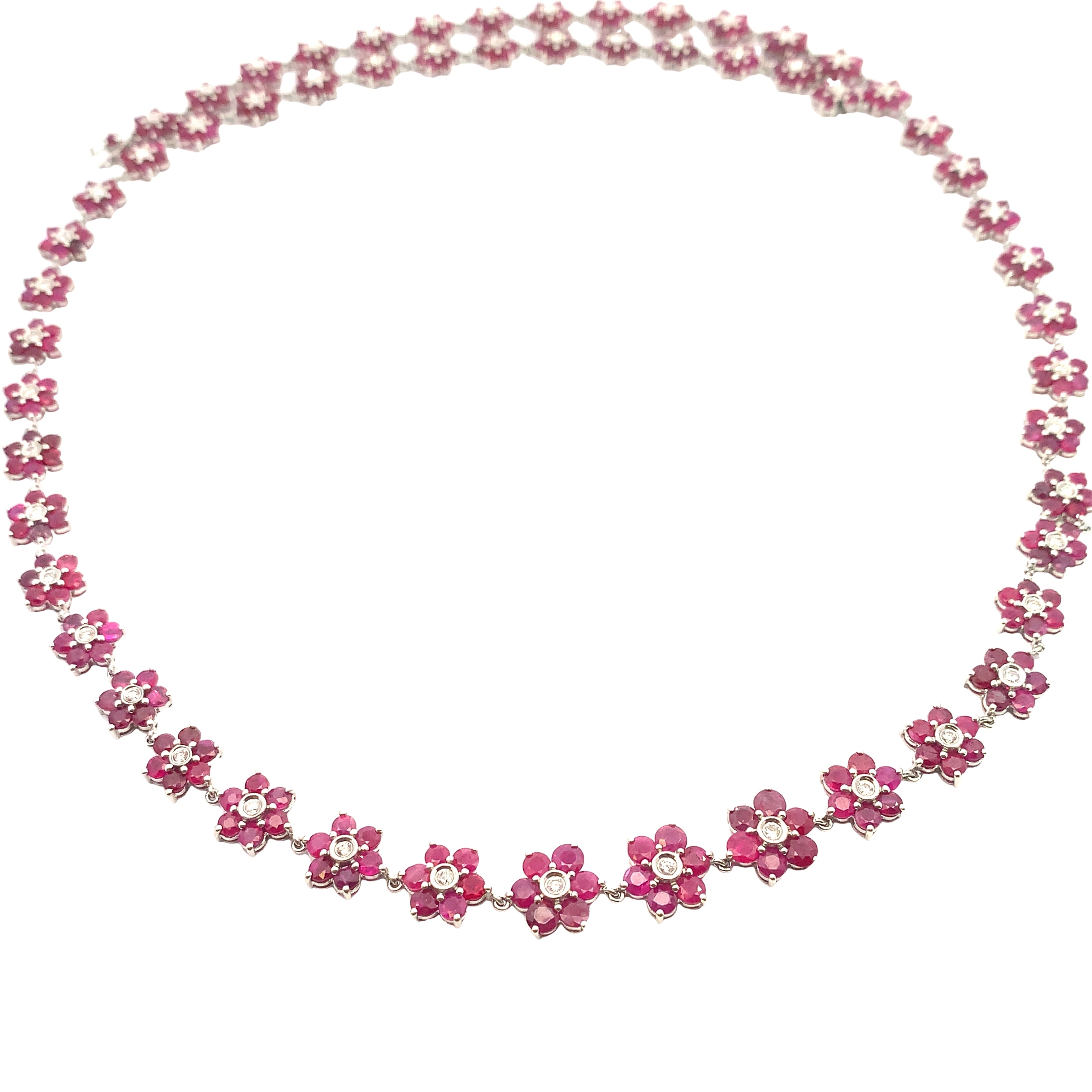 RUBY DIAMONDS NECKLACE