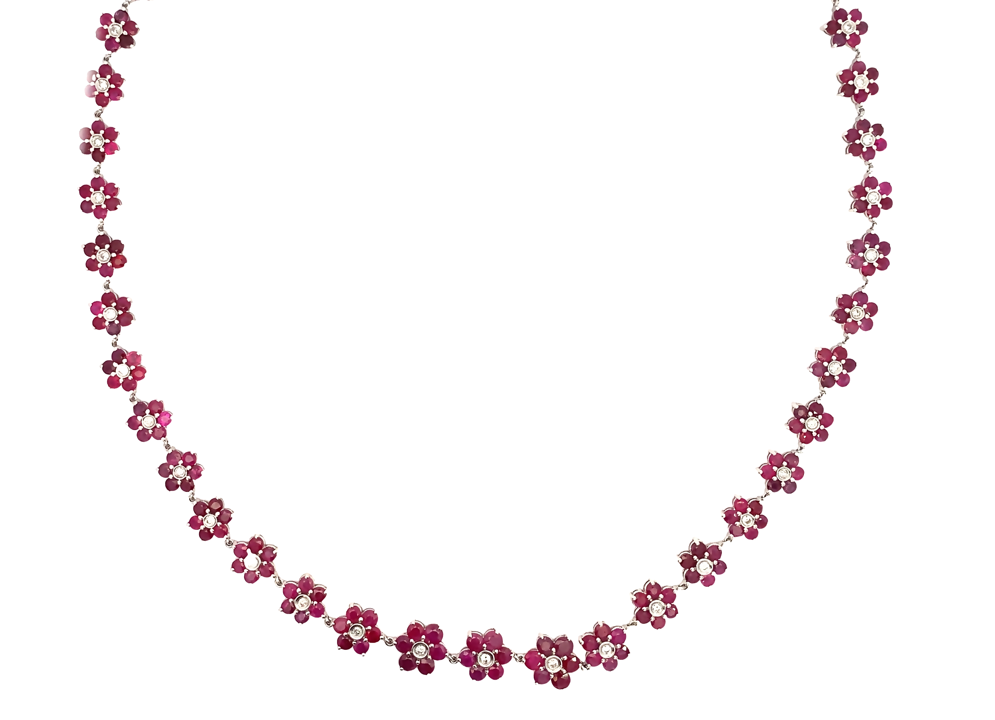 RUBY DIAMONDS NECKLACE