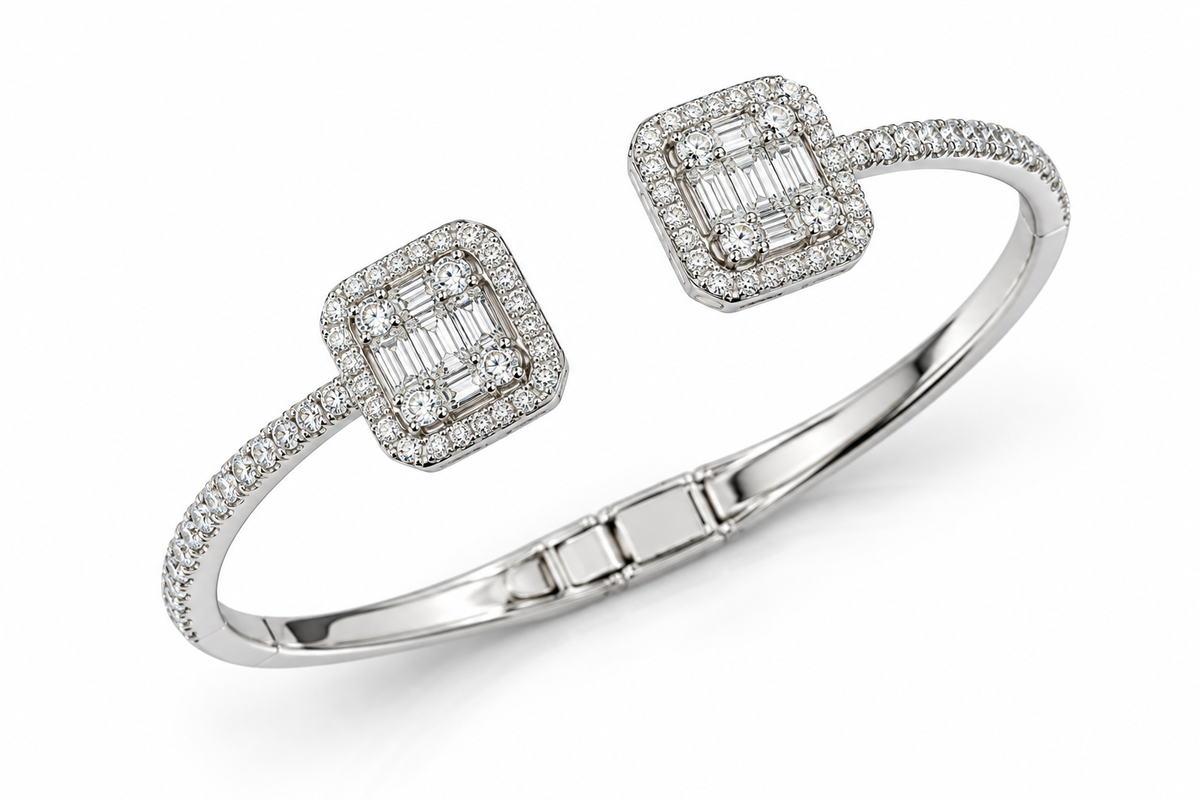 White Gold Diamond Bracelet