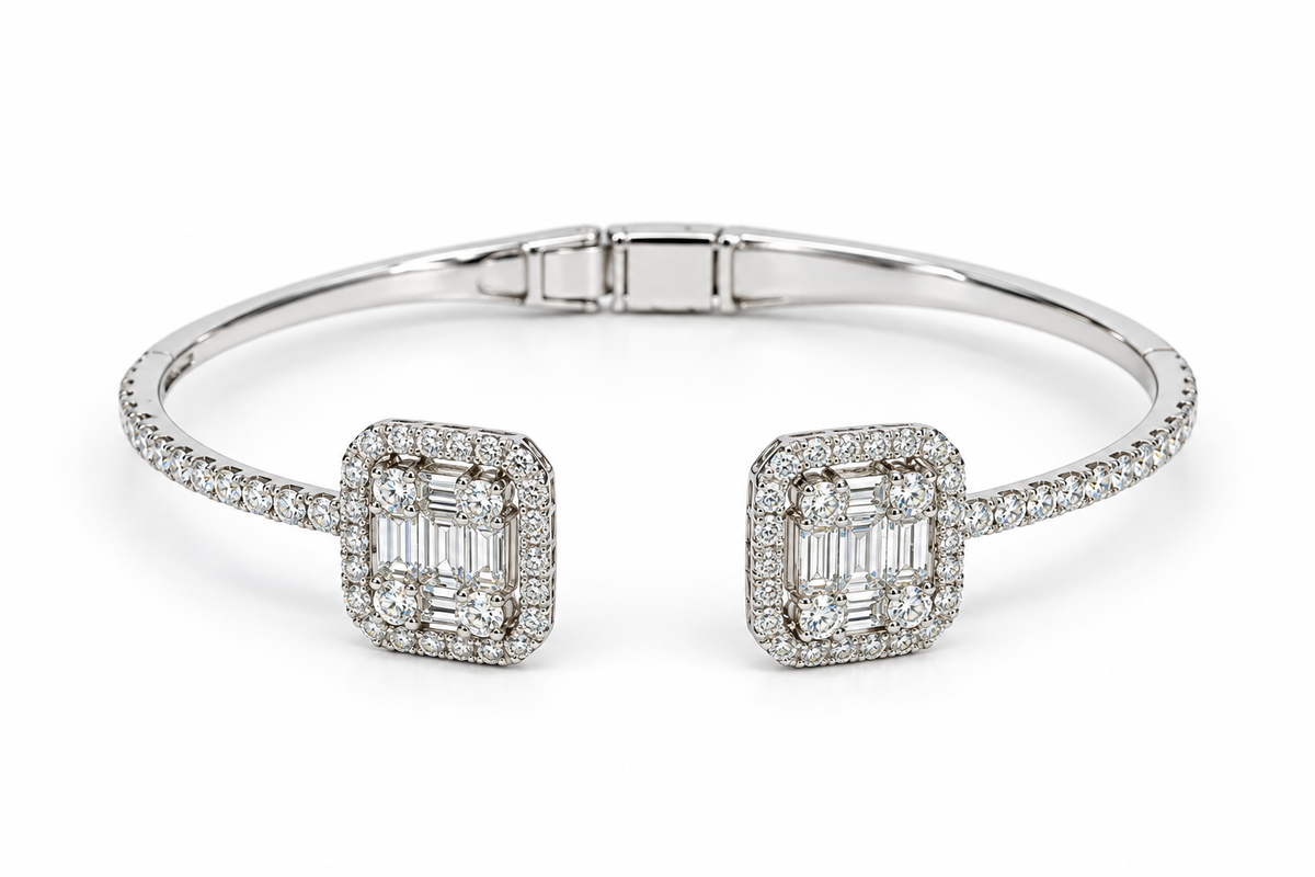 White Gold Diamond Bracelet