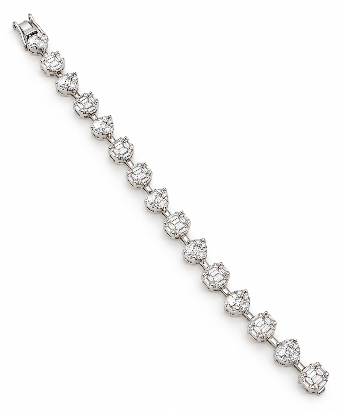 White Gold Diamond Bracelet